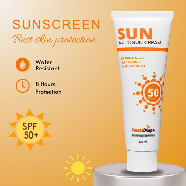 Smartdrops SPF 50 Sunscreen (60 ml)