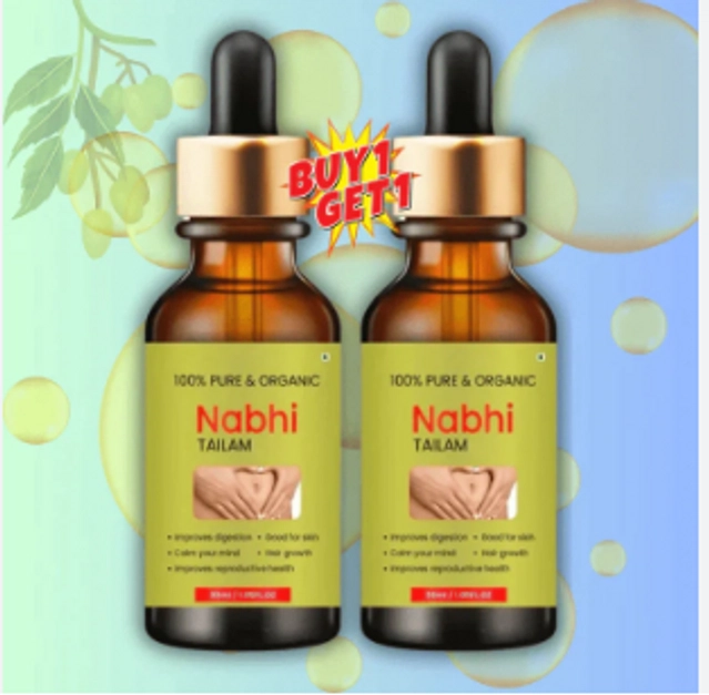 Nabhi Therapy Massage Oil (30 ml, Pack of 2)