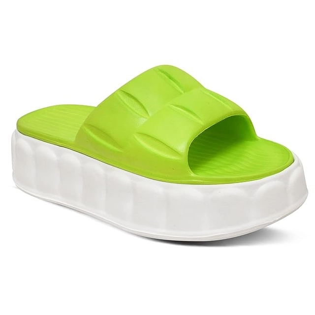 Sliders for Women (Green, 3)