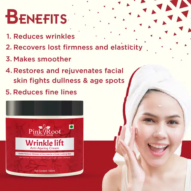 Pink Root Wrinkle Lift Face Cream (100 ml)