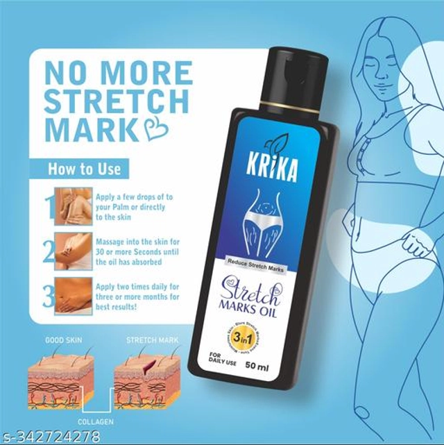 Krika Stretch Marks Removal Oil (50 ml)