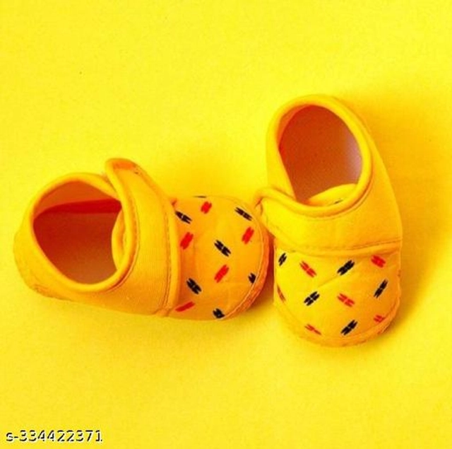 Shoes for Infants (Multicolor, 0-3 Months) (Pack of 3)