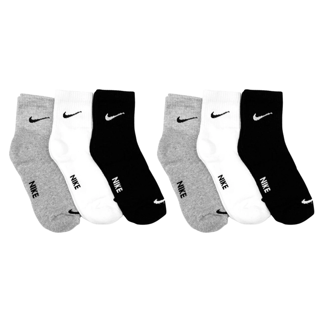 Socks for Men (Multicolor, Free Size) (Set of 6)