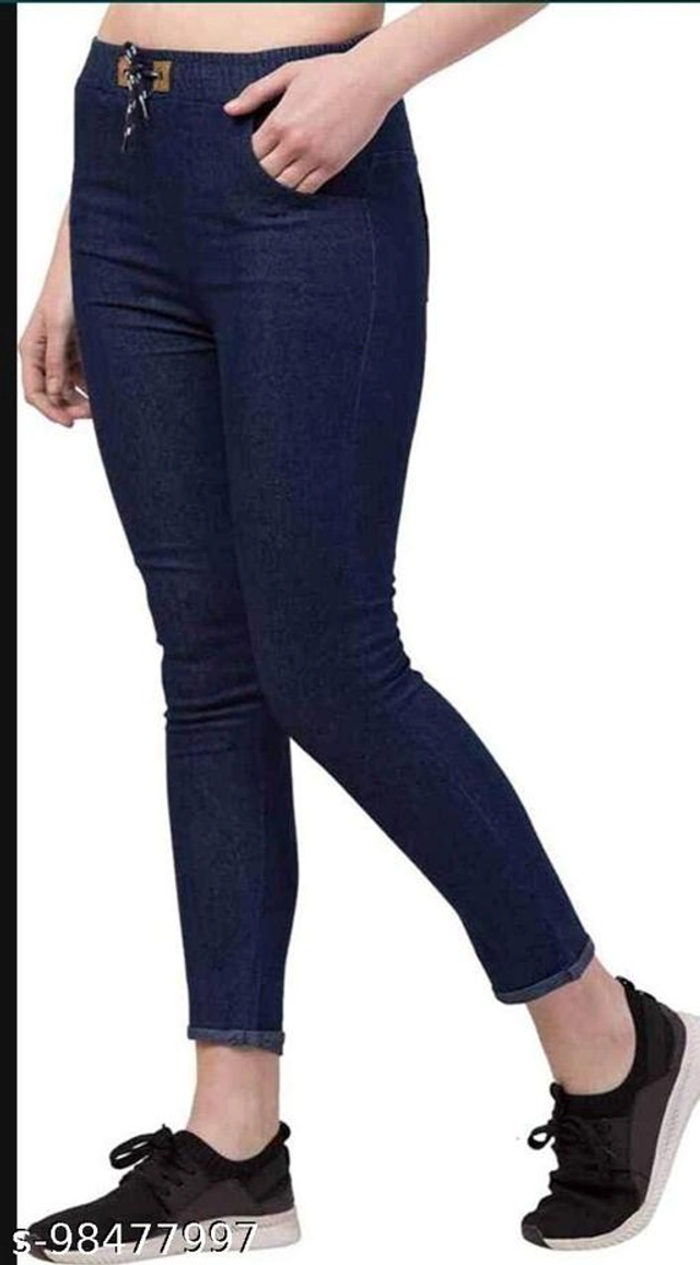 Denim Jeans for Women (Blue, 28)