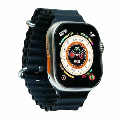 T-800 Ultra Series Smartwatch for Man & Women (Black)