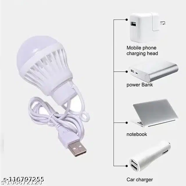 USB LED Bulb (White, 5 W)