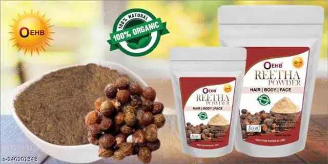 OEHB Amla with Reetha & Shikakai Powder (50 g, Pack of 3)