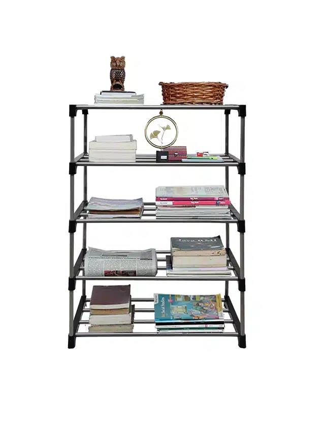 5 Layers Book Shelf (Black)