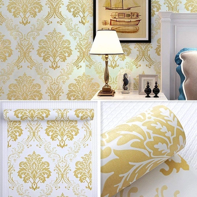 PVC Peel & Stick Decorative Wall Papers (Multicolor, 45x200 cm)