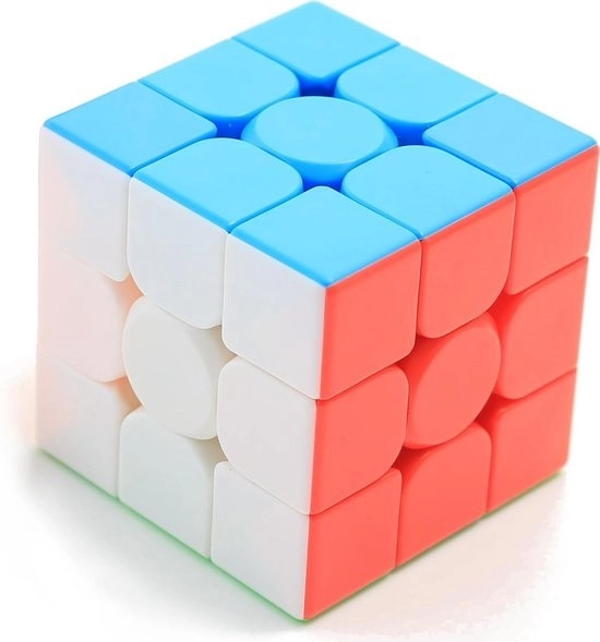 Plastic Rubik Cube (Multicolor)