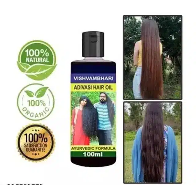 Herbal Hair Oil (Pack of 2, 100 ml)