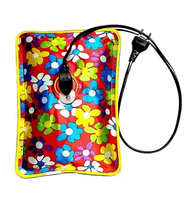 Electric Hot Water Bag (Multicolor, 1 L)