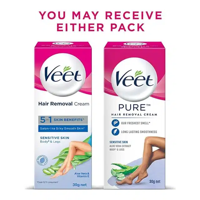 Veet Hair Removal Cream for Sensitive Skin - 30 g