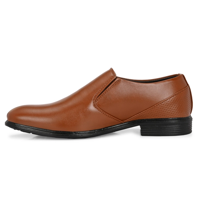 Formal Shoes for Men (Tan, 6)