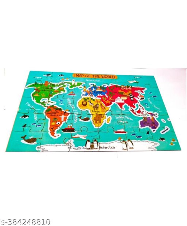 Wooden Puzzle for Kids (Multicolor)