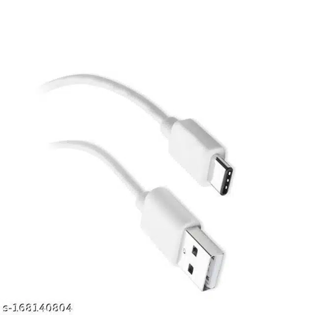 Type C to USB Charging Cable for Mobile (White)