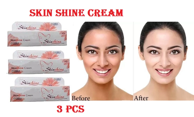 Skinshine Face Whitening Cream (15 g, Pack of 3)