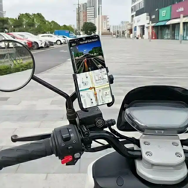 Rotational Mobile Holder for Bikes (Black)