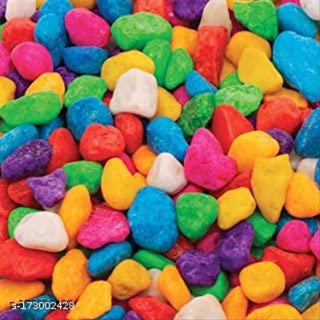 Decoration Pebbles Stones (Multicolor, 1000 g)