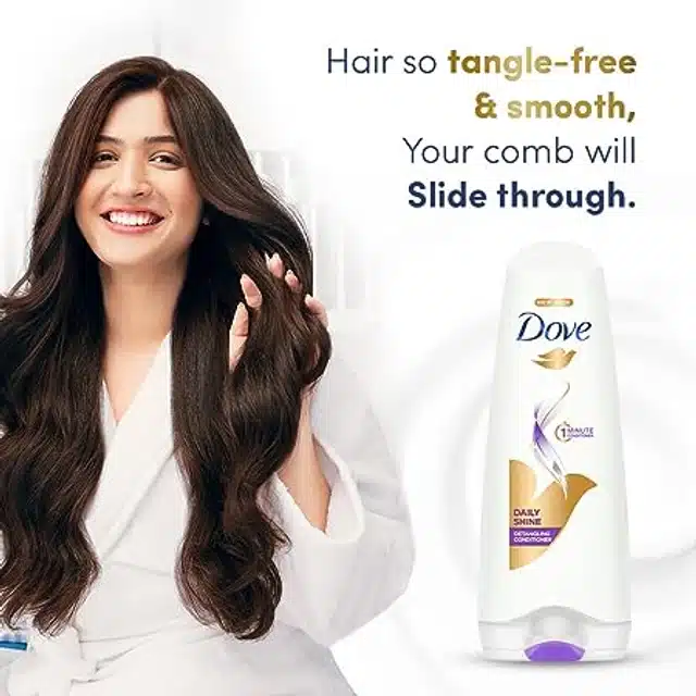 Dove Daily Shine Detangling Conditioner 175 ml