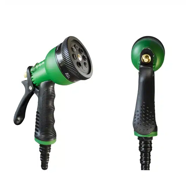 7 Pattern High Pressure Hose Nozzle Water Spray (Multicolor)