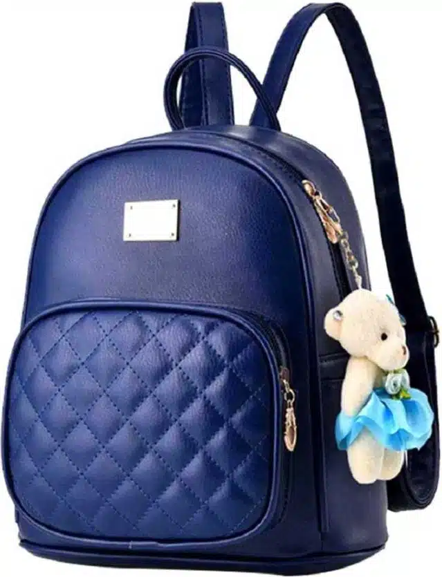 College Backpacks for Girls & Women (Blue, 12"x14")