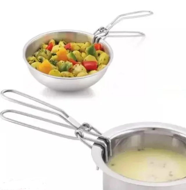 Stainless Steel Cooking Tong (Silver)