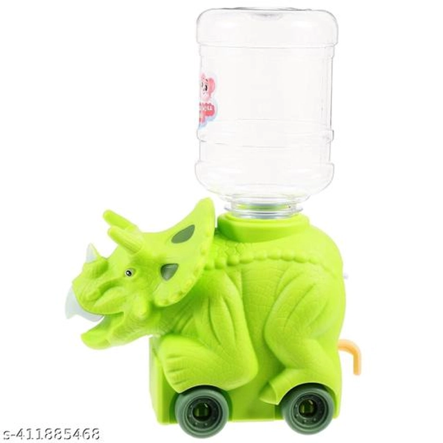 Dinosaur Water Dispenser Early Development Toy for Kids (Green, 200 ml)