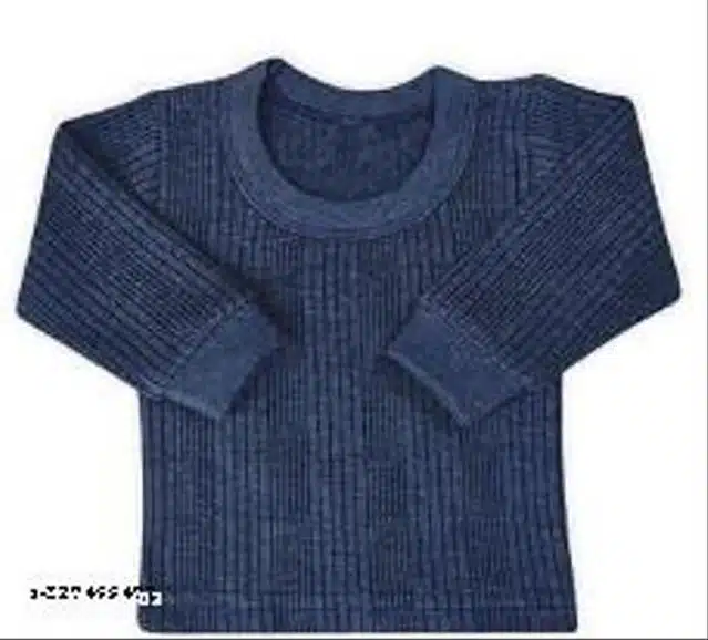 Cotton Thermal Set for Kids (Blue, 0-3 Months)