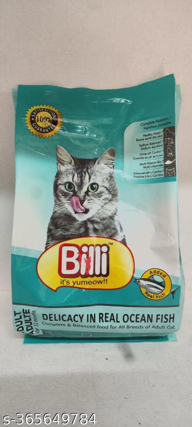 Billi Delicacy in Real Ocean Fish Pet Food for Cats (500 g)