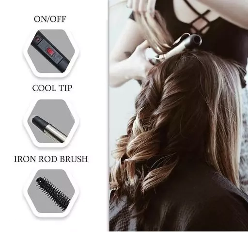 Iron Hair Curler (Black)