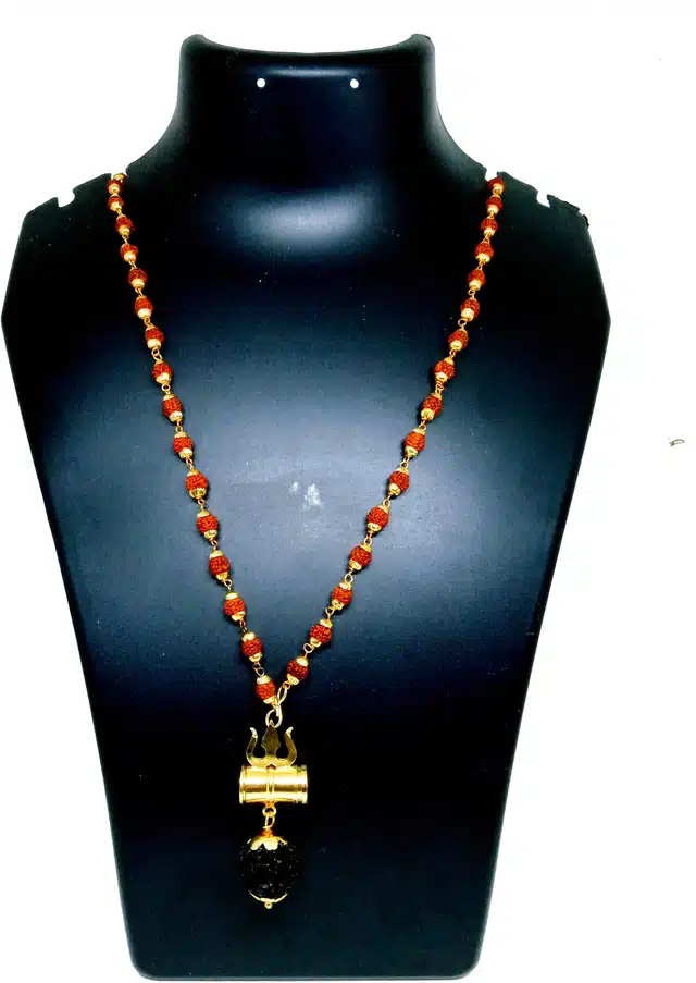 Religious Rudraksha Mala (1 Pc) (Red)