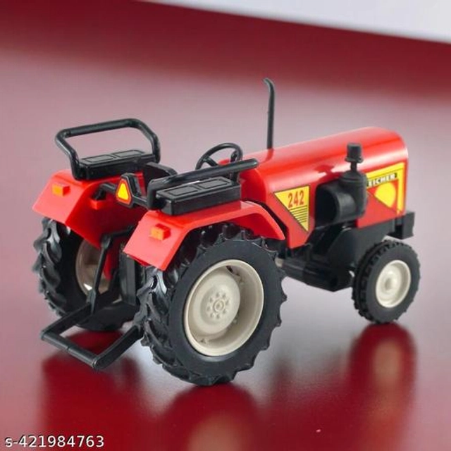 Eicher Tractor Toy for Kids (Red & Black)