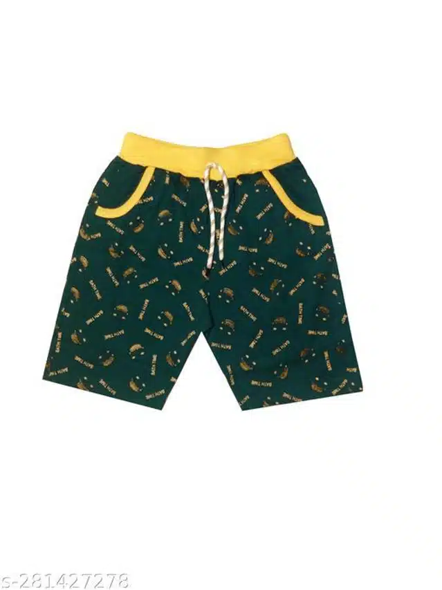 Shorts for Boys (Multicolor, 4-5 Years) (Pack of 3)