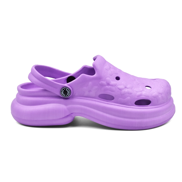 Clogs for Women (Lavender, 3)