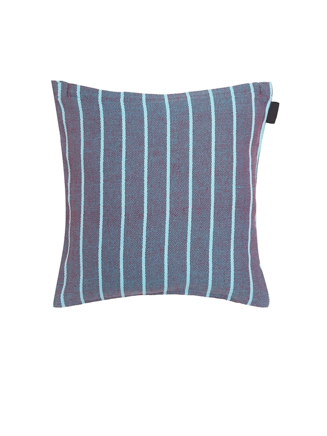 Cotton Cushion Cover (Blue, 16x16 inches)