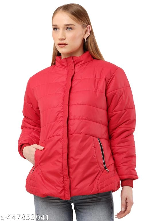 Jacket for Women (Red, L)