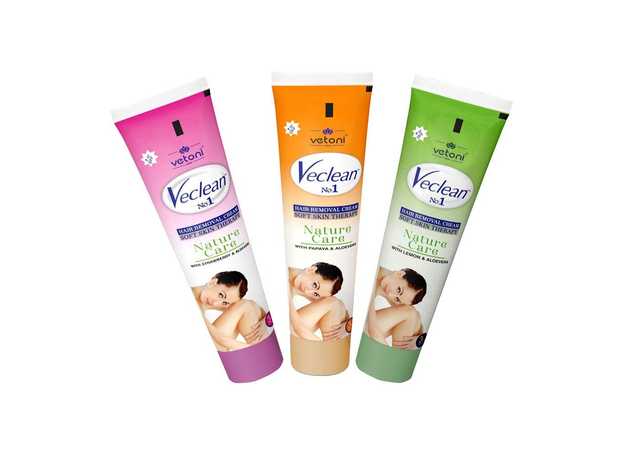 Vetoni Veclean No1 Hair Removal Cream For Women (Pack Of 3, Multicolour) (PS-195)