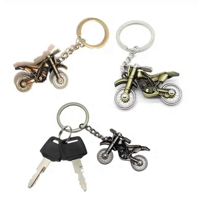 Designer Steel Keychains (Multicolor)