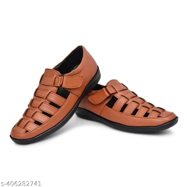 Sandals for Men (Tan, 6)