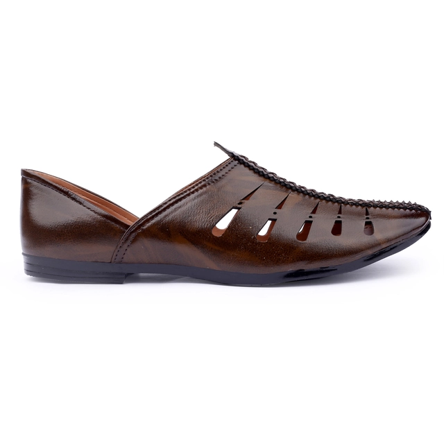 Juttis for Men (Brown, 6)