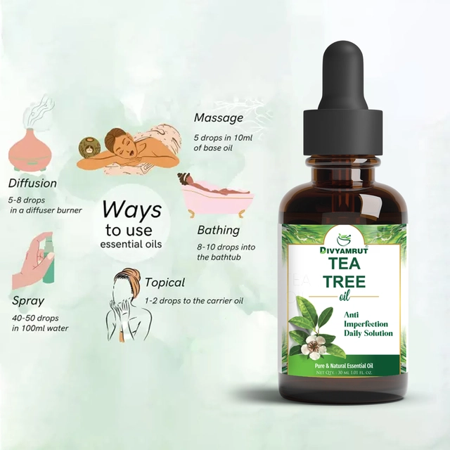 Divyamrut Tea Tree Essential Oil (30 ml)