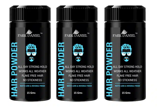 Park Daniel Hair Volumizing Powder (Pack of 3, 15 g)