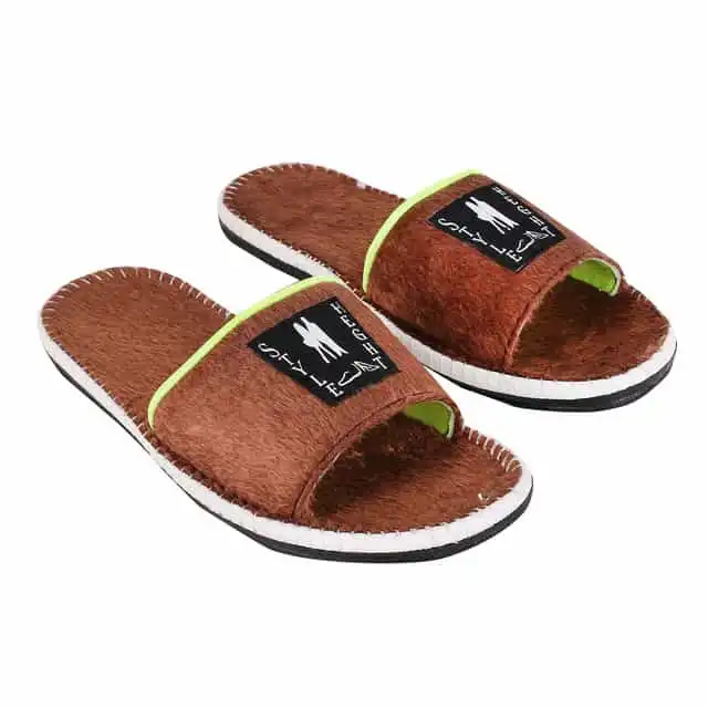 STY LE HEIGHT Slides for Men's Soft And Comfort (Blue, 10)