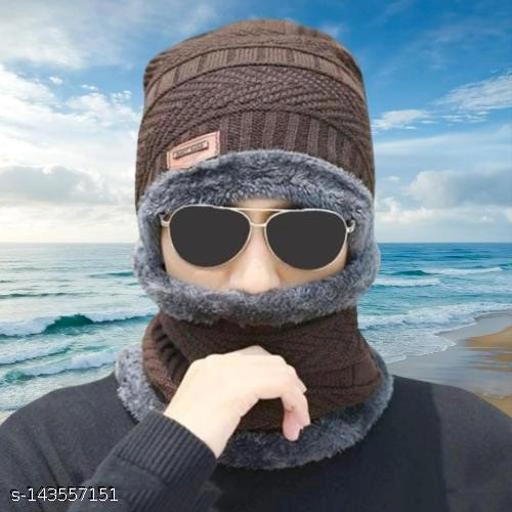 Woolen Neck Warmer for Men & Women (Multicolor)