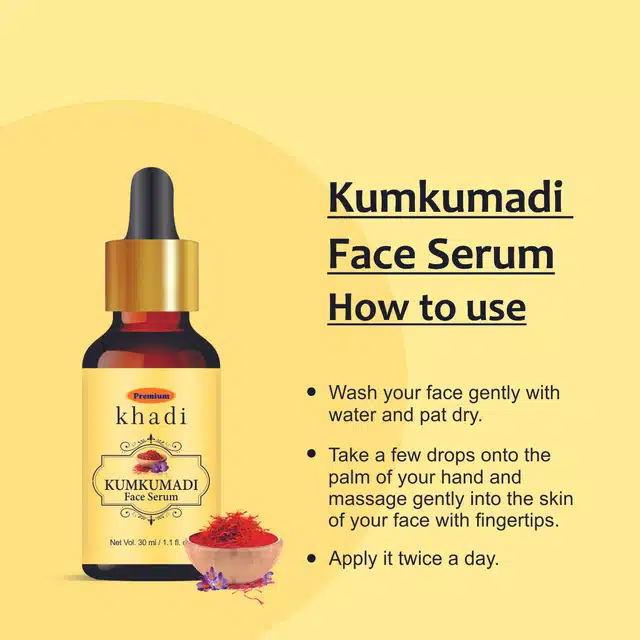 Khadi Kumkumadi Face Serum (30 ml)