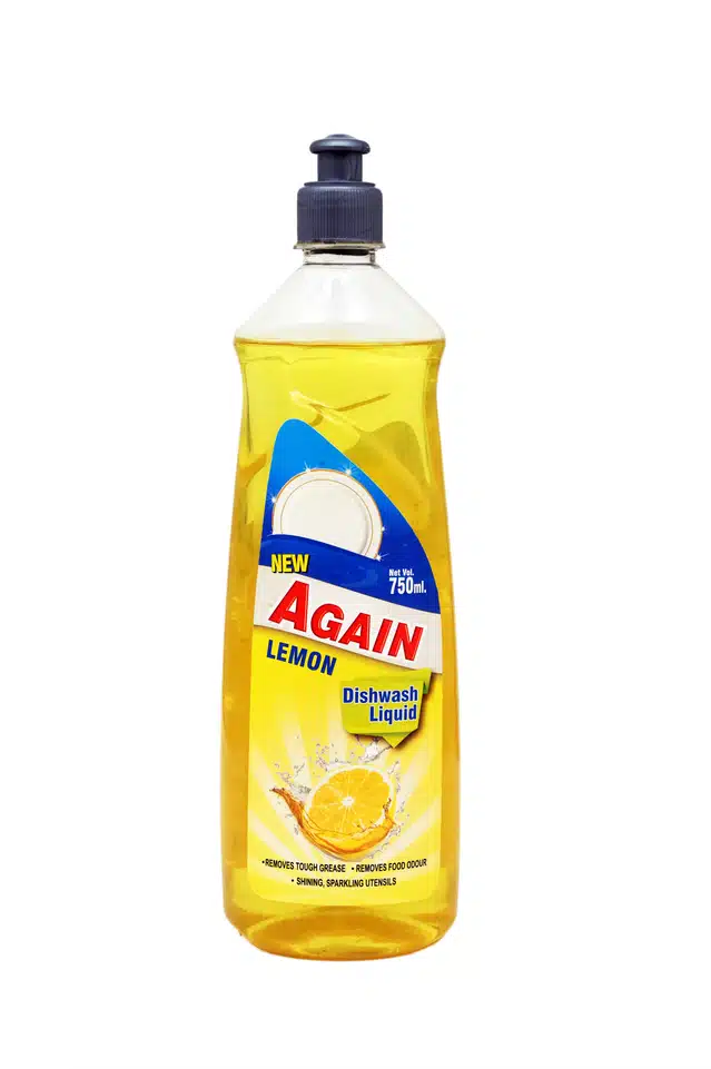 अगेन डिशवाश जेल लेमन 750 ml