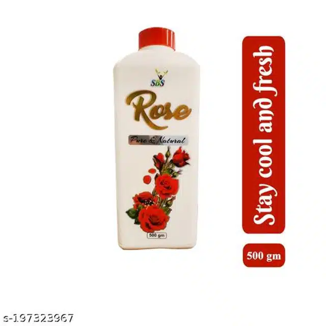 SBS Herbal Rose Talcum Powder (500 g)