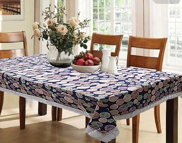 PVC Printed Table Cover (Multicolor, 40x60 inches)