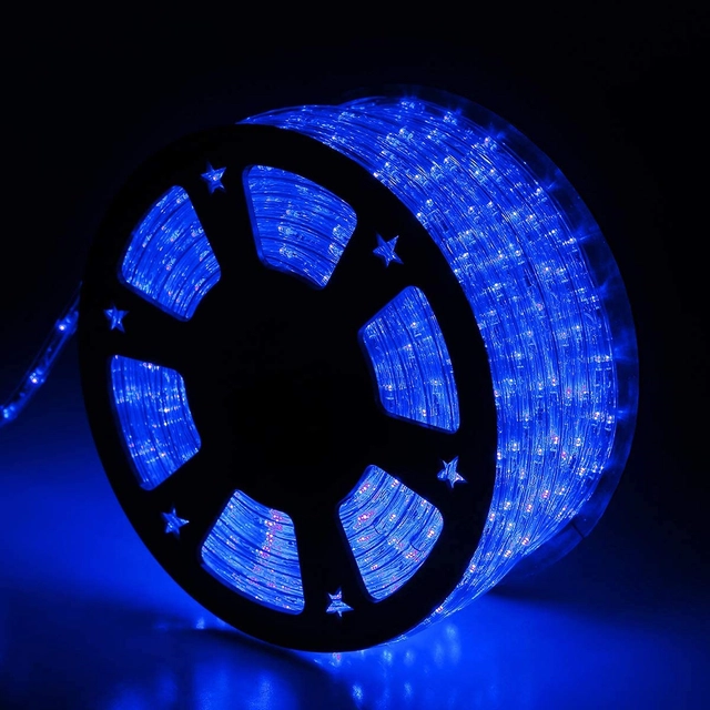 Deorative Waterproof LED Strips Lights (Blue, 5 m)